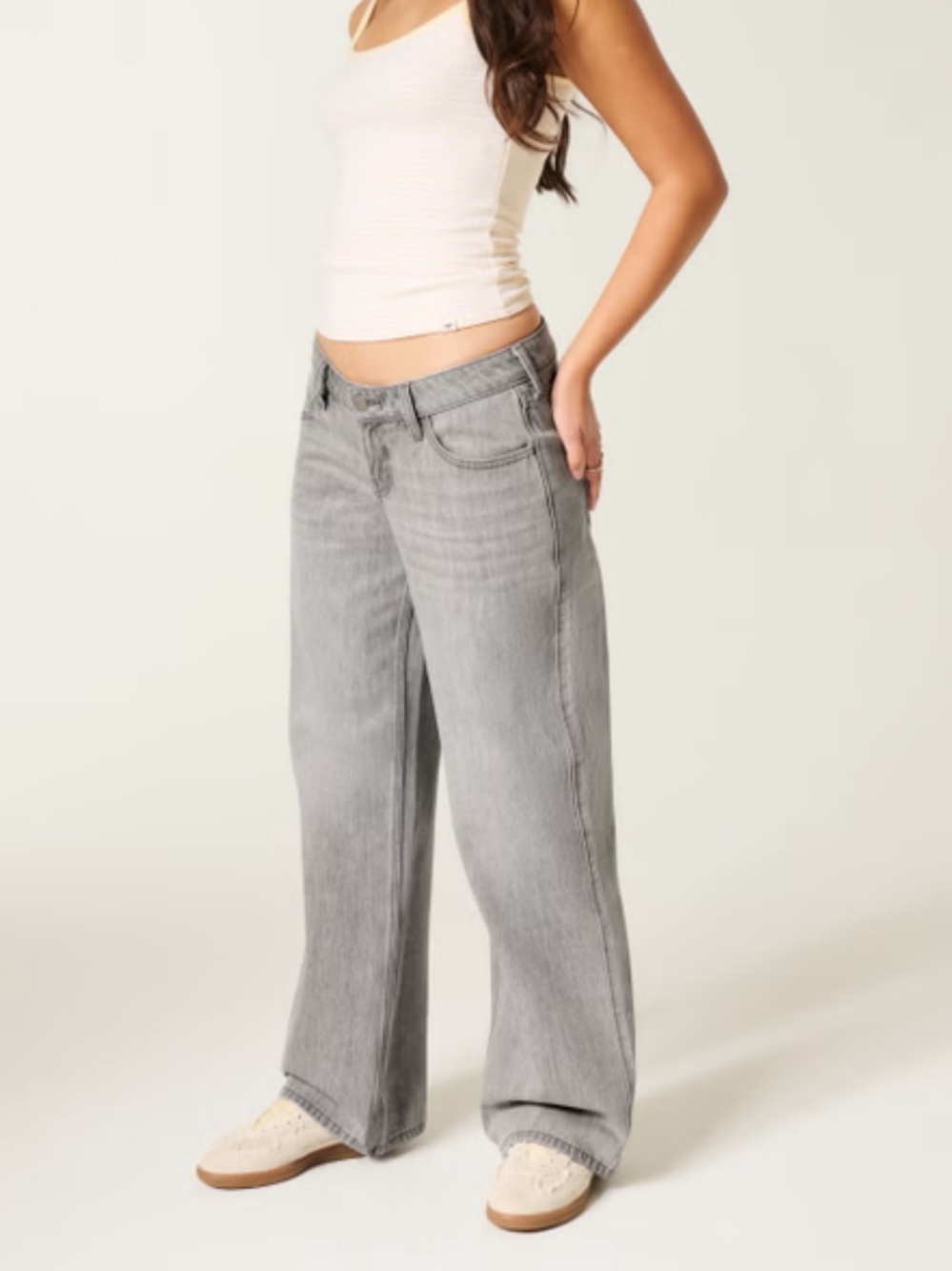 Hollister Low Rise Baggy size 26